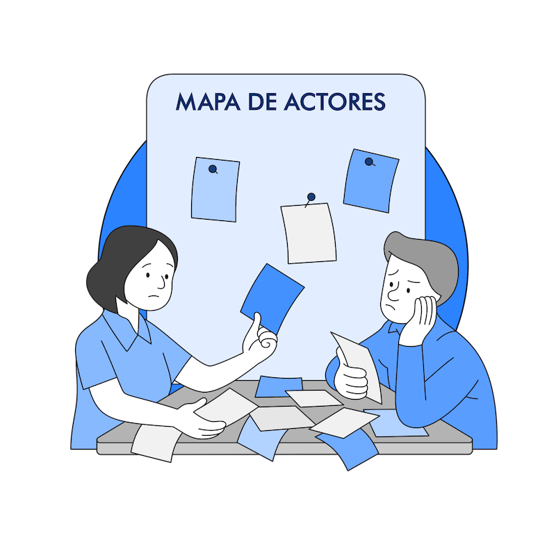 Mapa de actores