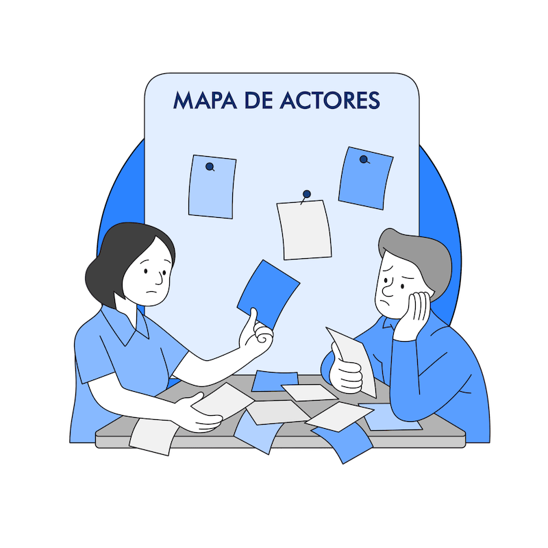 Mapa de actores